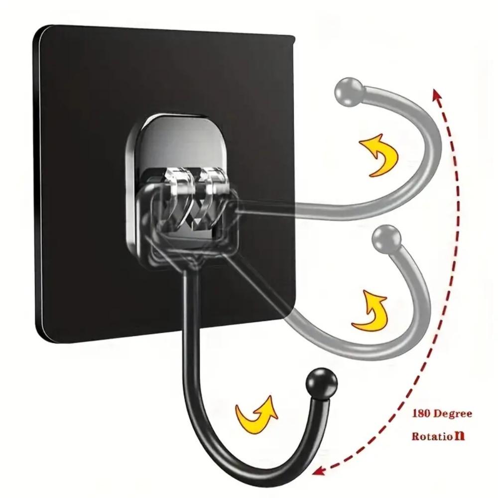 Acrylic Towel Coat Hooks Wall Mounted Key Bag Hooks Fashion Wall Hook