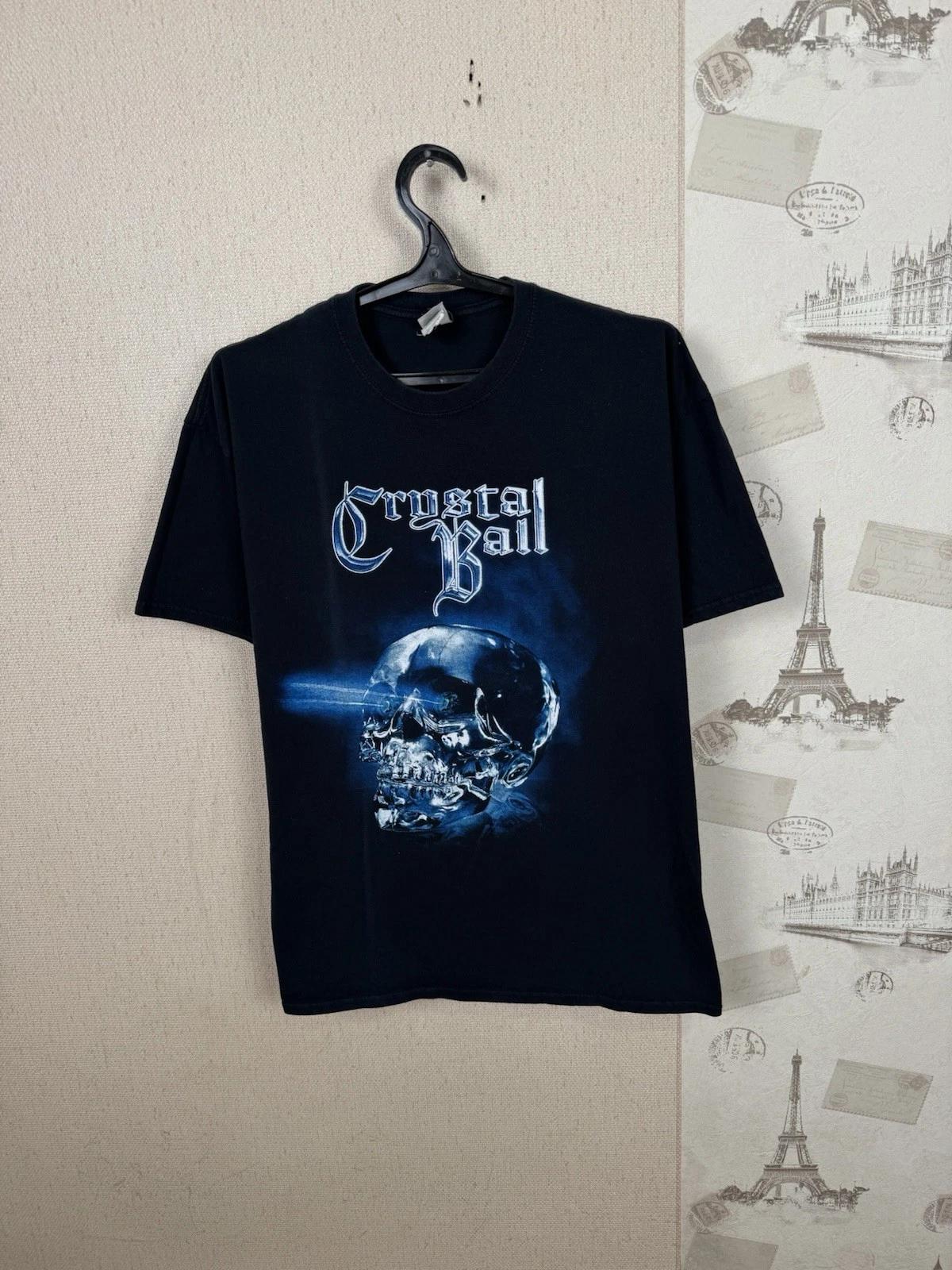 Crystal Ball T shirt Crystallizer Band Skull Metal XL 3XL