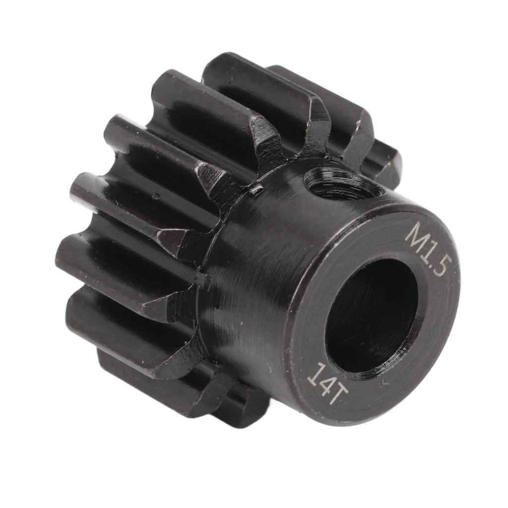 RC Car Motor Gear M1.5 8mm Inner Hole Steel Remote Control Car Motor Gear for 1 5 Model Car 14T