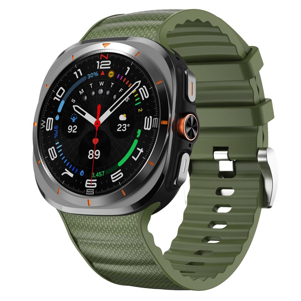 Nylon Functional Silicone Strap For Samsung Galaxy Watch Ultra 47MM Wristband Sports Bracelet