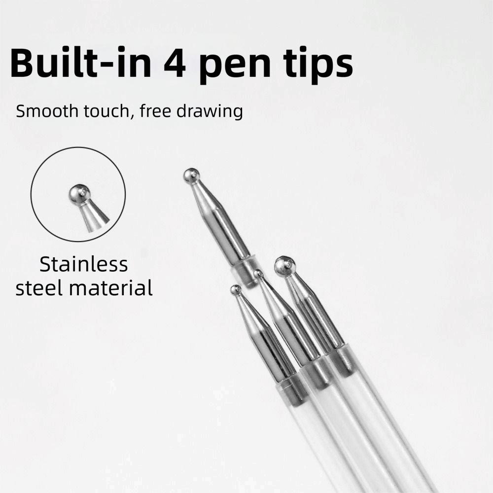 Długopis do zdobienia paznokci 5 w 1 DIY Art Nails Długopis kulkowy do zdobienia paznokci Długopis z kropkami do malowania paznokci Manicure Salon