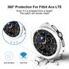 Custodia protettiva con lunetta robusta + paraurti morbido in TPU per Samsung Galaxy Watch 8 classic 46mm Cover protettiva Galaxy Watch 8 classic Protezione
