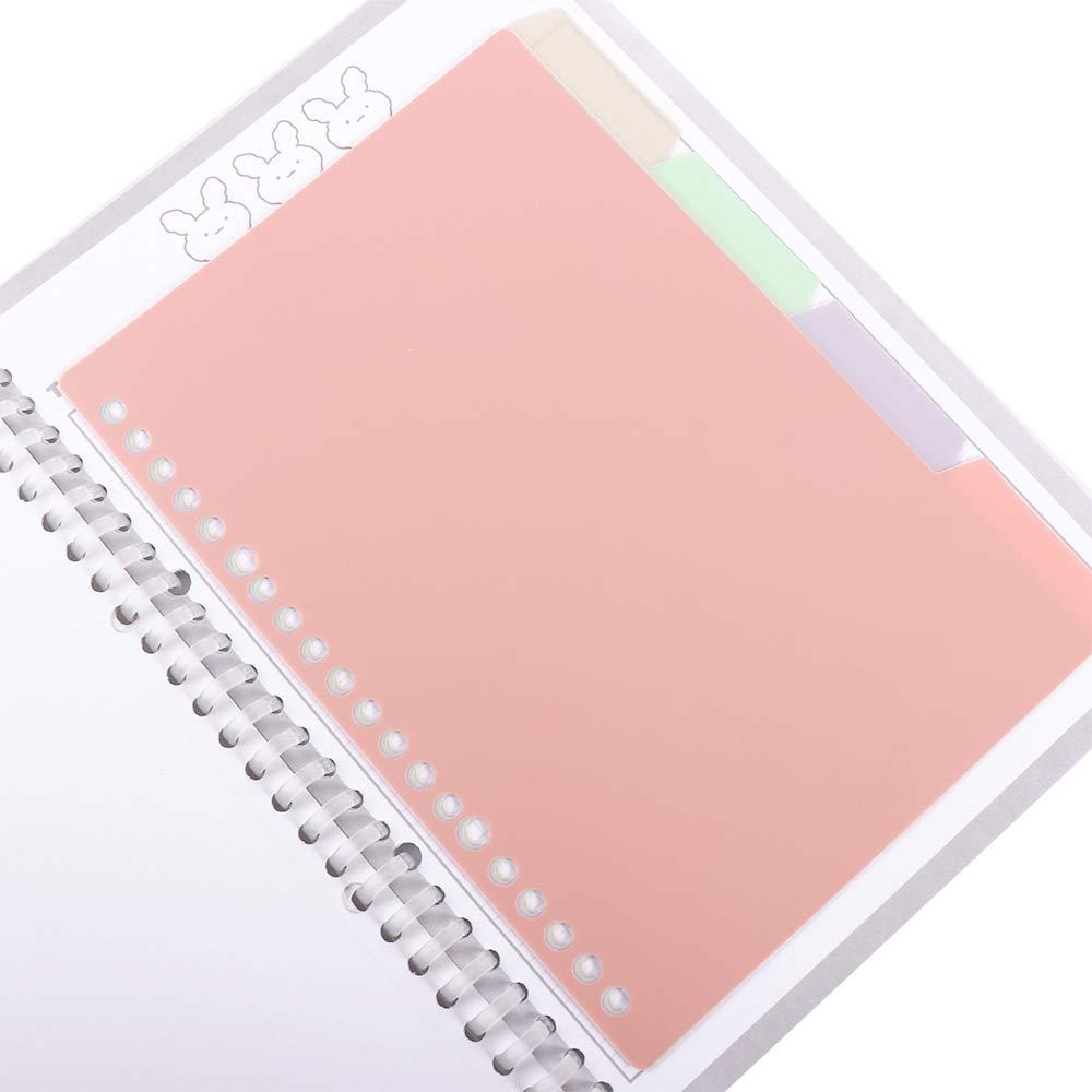 Scrapbook Binder Index Page Binder Index Dividers Notebook Separator Page Loose-leaf Inner Page