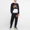 Jordan Air Jumpman Logo Print Colorblock Fleece Hoodie Men Tops Black CU1556-010