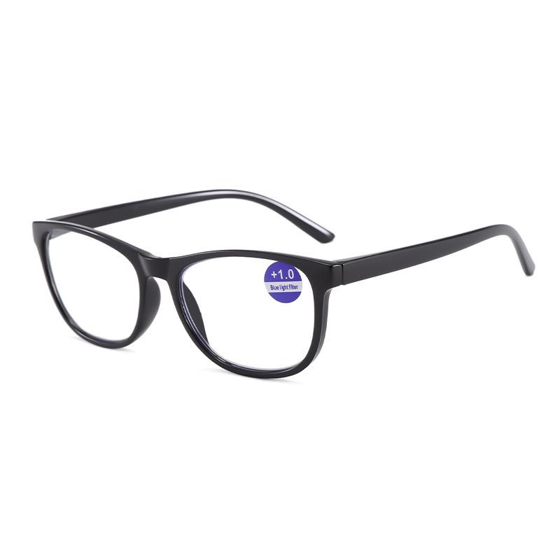Unisex HD Blaulichtblockierende Quadratische Lesebrille für Senioren