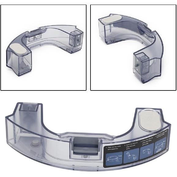Water Tank Robot Vacuum Replacement, Sweeper Robot Vacuum Cleaner Accessories Parts for ZCWA Robotic Vacuum Cleaner