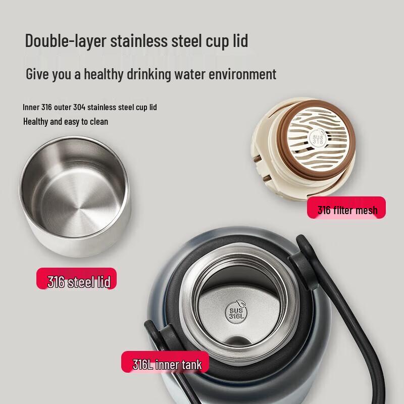 TAFUCO 316SS Large Capacity Insulated Travel Mug