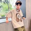 Boys' summer clothes short sleeved T-shirt 2026 new style children's clothing summer top boys' summer style trendy brand handsome t