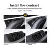 For Tesla Model 3 Y 14P Car Window Lifter Door Switch Button Carbon Fiber Stickers Styling Tools Interior Decor Auto