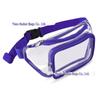 Clear PVC Waterproof Waist Bag for Sports, Running, and Travel with Logo