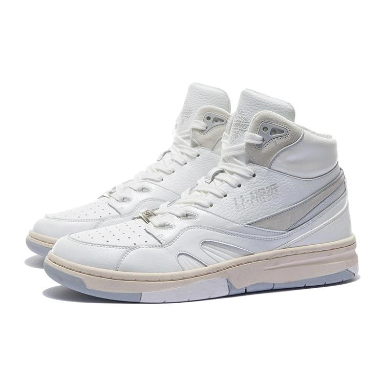 Li Ning 937 Deluxe Hi Synthetic Leather, Split Cow Leather Coverage Slip Resistant, Abrasion Resistant, Lightweight AZGS043-1