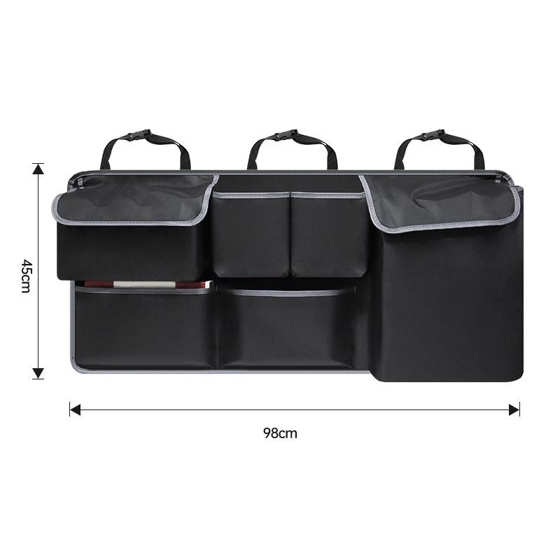 Multifunctional Car Backseat Trunk Organizer - Oxford Cloth Storage Bag for SUVs