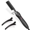 Heat Pressing Combs Portable Ceramic Curling Iron Hot Comb Hair Straightener for Hair Beard Wigs Wet and Dry Hair Styling Tools