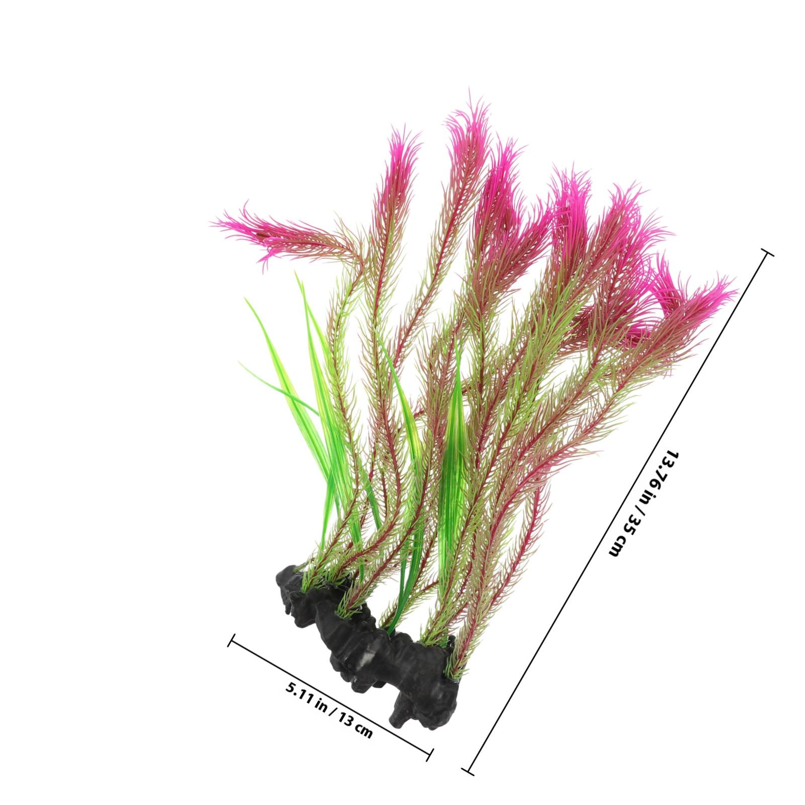 

Simulation Myriophyllum Aquatic Plant Fake Aquarium Plants Realistic Decor For Fish Tank Tropical Aquarium Decorations Small