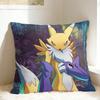 Pillow Cover Anime Renamon  Funny Pillow Case For Sofa Home Decoration Pillowcases