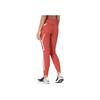 Adidas Solid Color Striped Pattern Printed Leggings Women Leggings Red GL7380