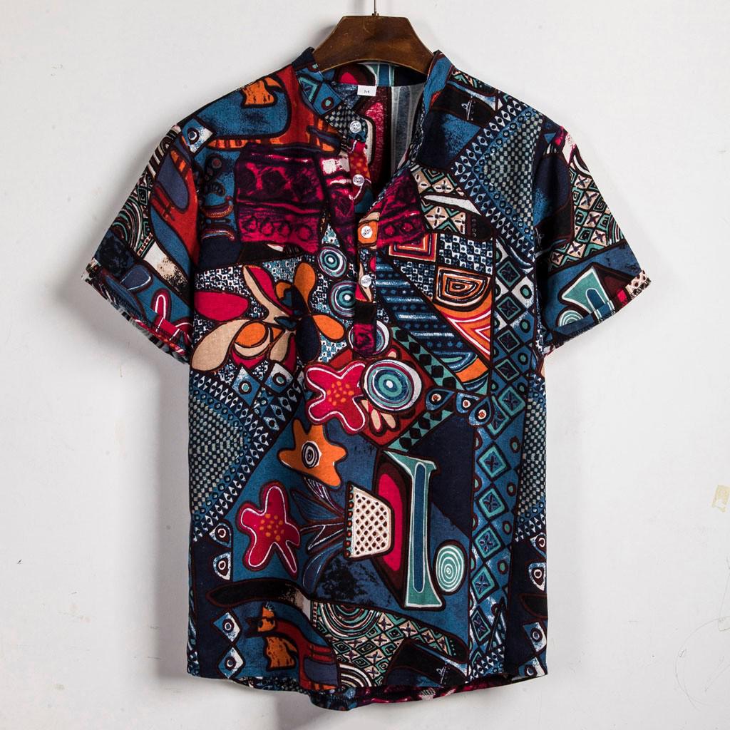 Buy CATER1-Mens Ethnic Short Sleeve 