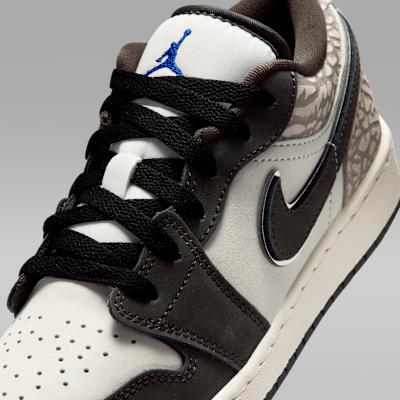 Air Jordan 1 Low SE GS 'Sail Deep Pewter'