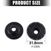 Bicycles Headset Caps Road Bike Stem Headset Top Caps Cover Bike Stem Cover with Screw for 31.8mm Fork Head Tube