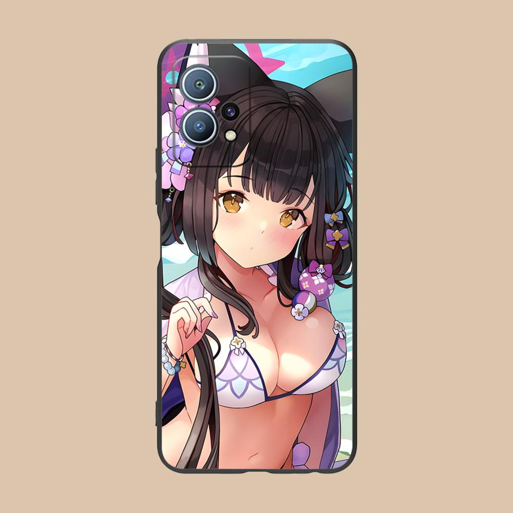 Blue Archive Kosaka Wakamo Phone Case for Huawei P60 P50 P40 P30 P20 P10 P9 P8 Pro Lite Plus Colorful Printing Cover Cellphones