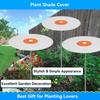 Plant Shade Cover Plant Sun Umbrella Plant Sun Shade Umbrella Plastic Rain Proof Wind Proof Plant Shade Cover for Summer Garden