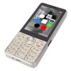 4G Unlocked Phone Dual SIM Card Support 3.5 Inch Color Touch Screen Loud Sound Large Keys Mobile Phone Gold