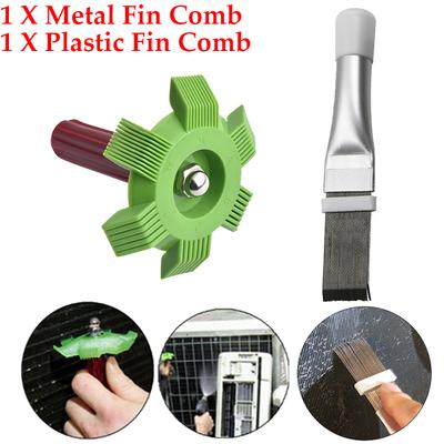Universal Radiator Fin Repair Comb Air Conditioner Car Cooling Condenser Comb AC Cleanning Brush Fin Repair Tools
