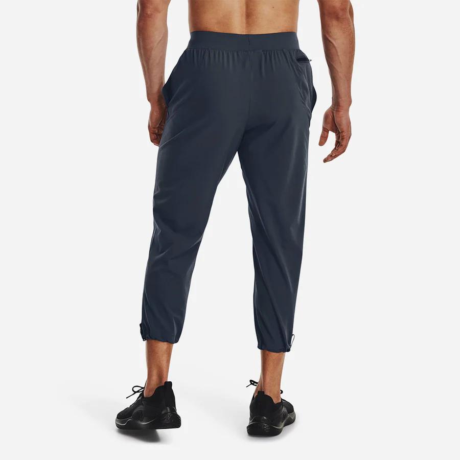 Under Armour Pantalon en maille court droit taille moyenne inarrêtable Homme Gris 1370986-044
