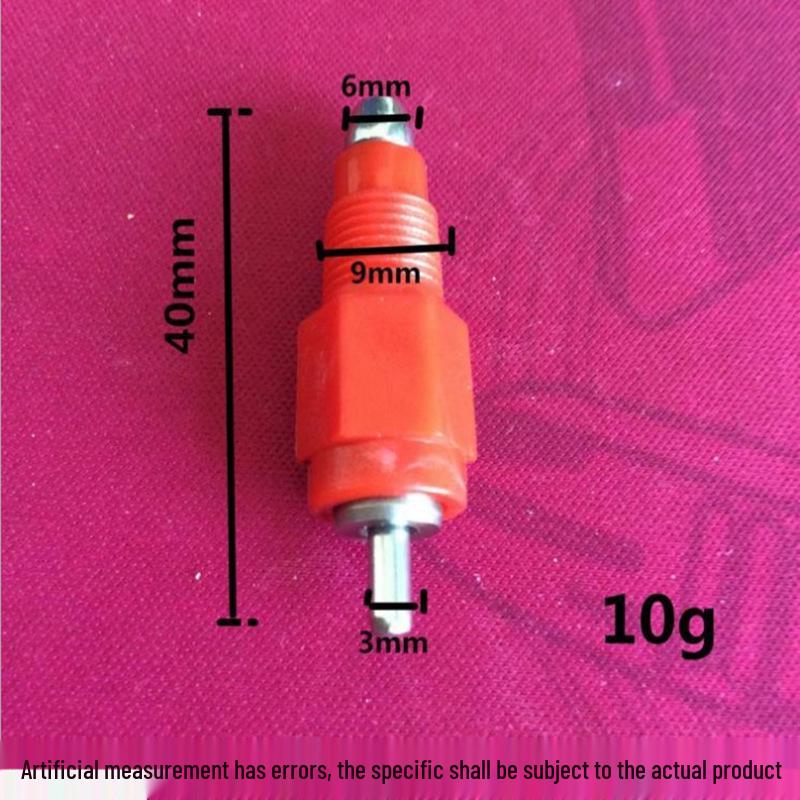 Automatic Chicken Drinker: Steel Post Water Nipple with Big Red Head for Square Tubes