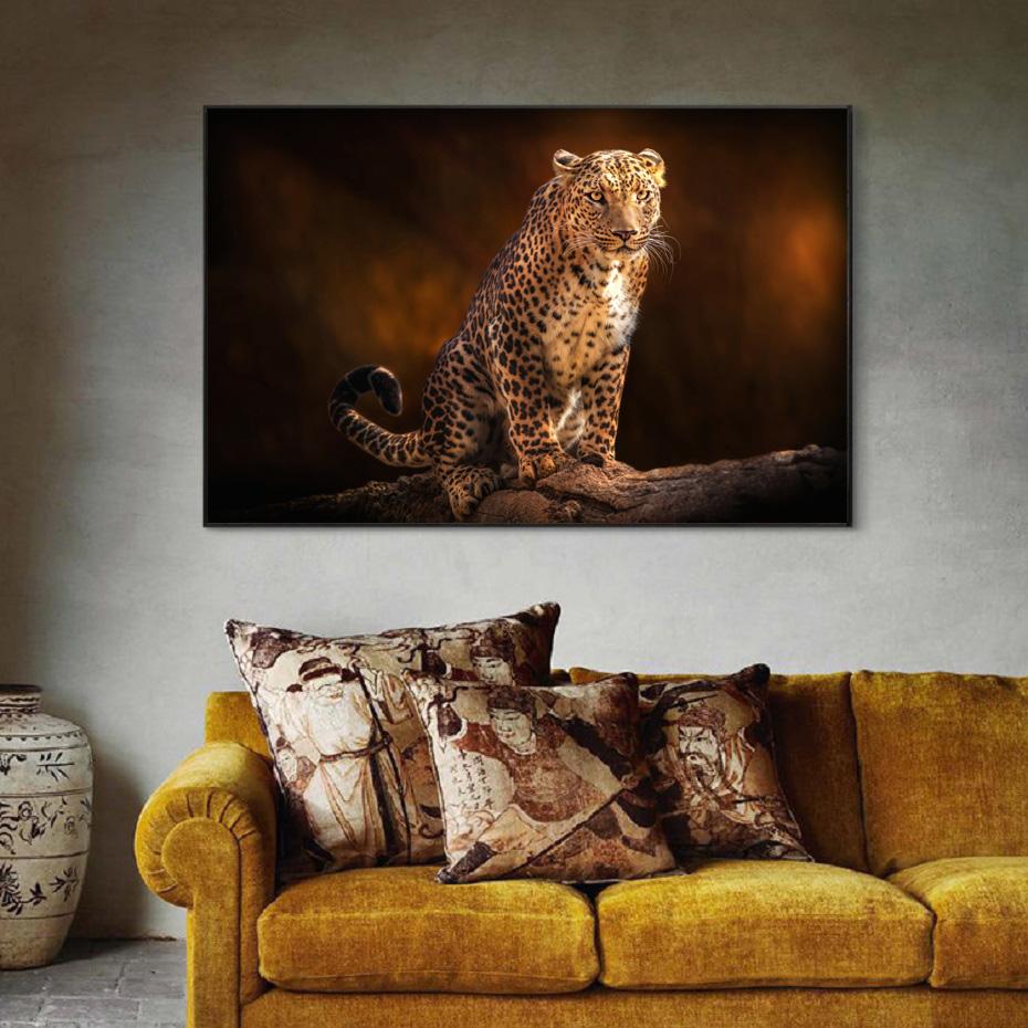 

Настенные художественные постеры и принты с изображением диких животных Африки и леопарда, холст, картины, настенные художественные фотографии, домашний декор для гостиной 21*30cm