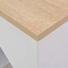 Bar Table with Cabinet - VIDAXL - White - Contemporary - Design - Kitchen