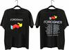 VTG 2008 Foreigner Double Vision Then and Now Tourshirt Unisex S-5XL