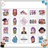 Kpop Monster Hunting Girl Group Dress up Stickers Cute Swap Stickers Handmade Creative DIY Children's Toy Stickers