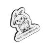 Versatile Angry Goat Alloy Brooch for Fashion Accessory on Outerwear Caps Bags Animal Inspired Jewelry Gift