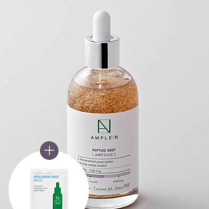 

[AmpouleN] Peptide Shot Ampoule 100ml (+ 1 Mask Pack Free)