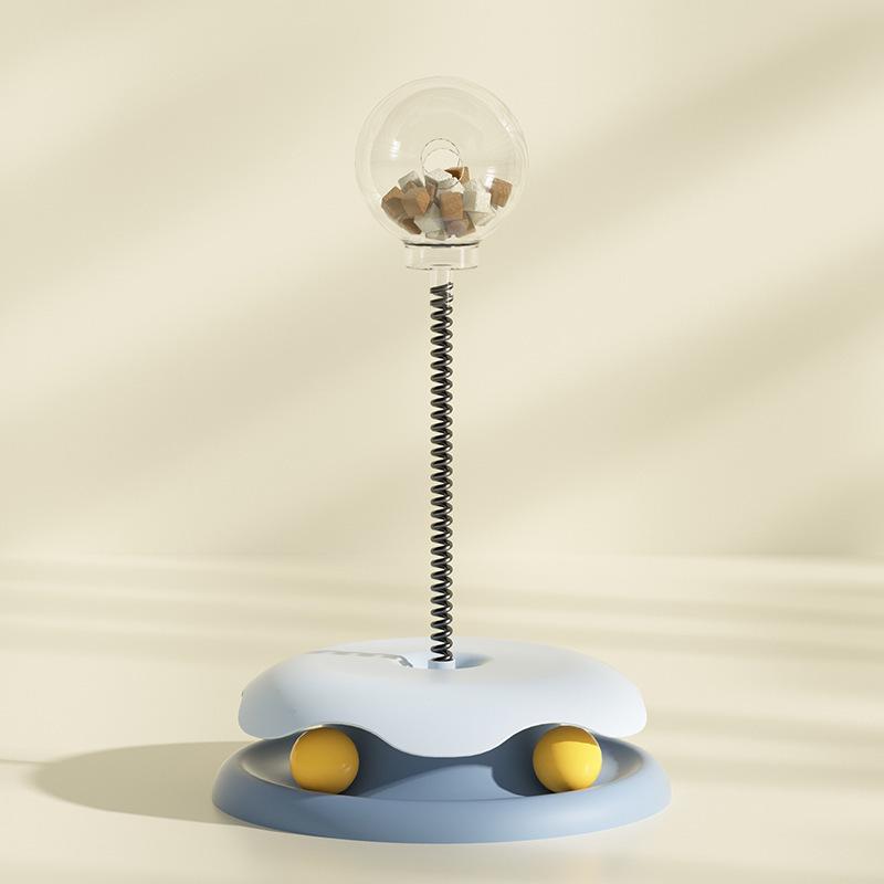 Three-Layer Track Cat Turntable: Educational Self-Entertainment Decompression Toy