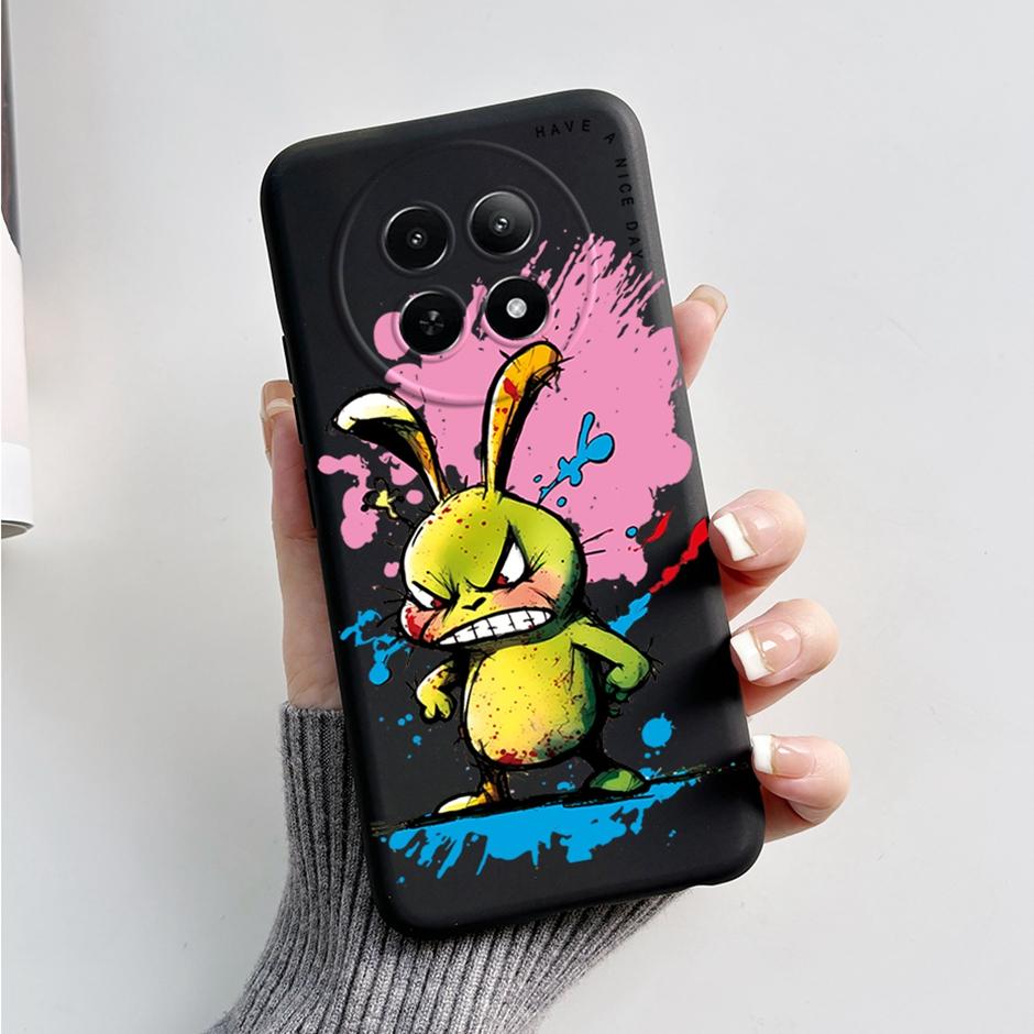 Coques Fundas Soft Silicone Shell For OPPO Realme 12 5G Protection Back Coques Mobile Phone Shell For Realme 12x 5G Back Cases