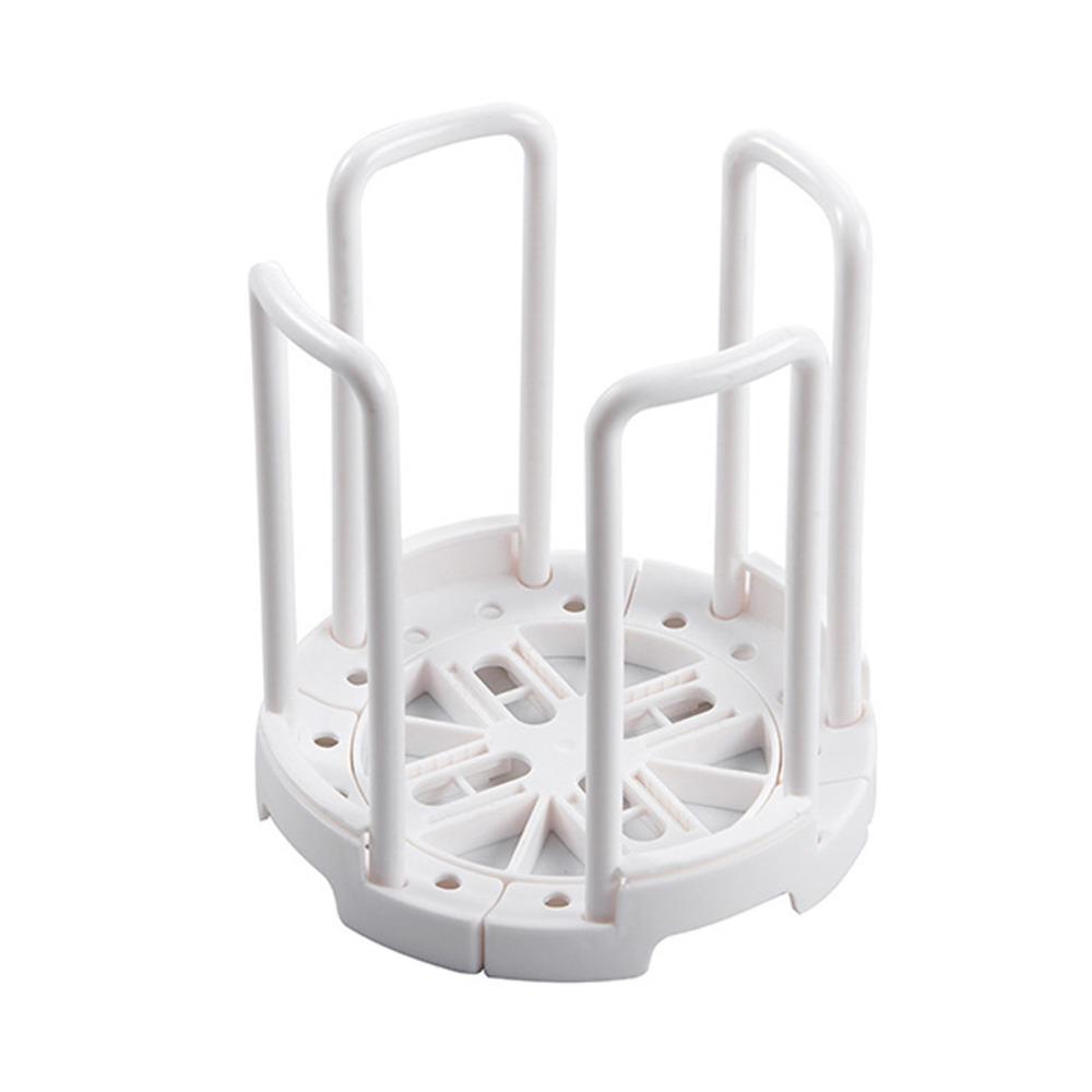 

ABS, PP Retractable Bowl Rack White Multifunctional Plastic Bowl Holder Reusable Gray Adjustable Plate Holders Kitchen Storage белый