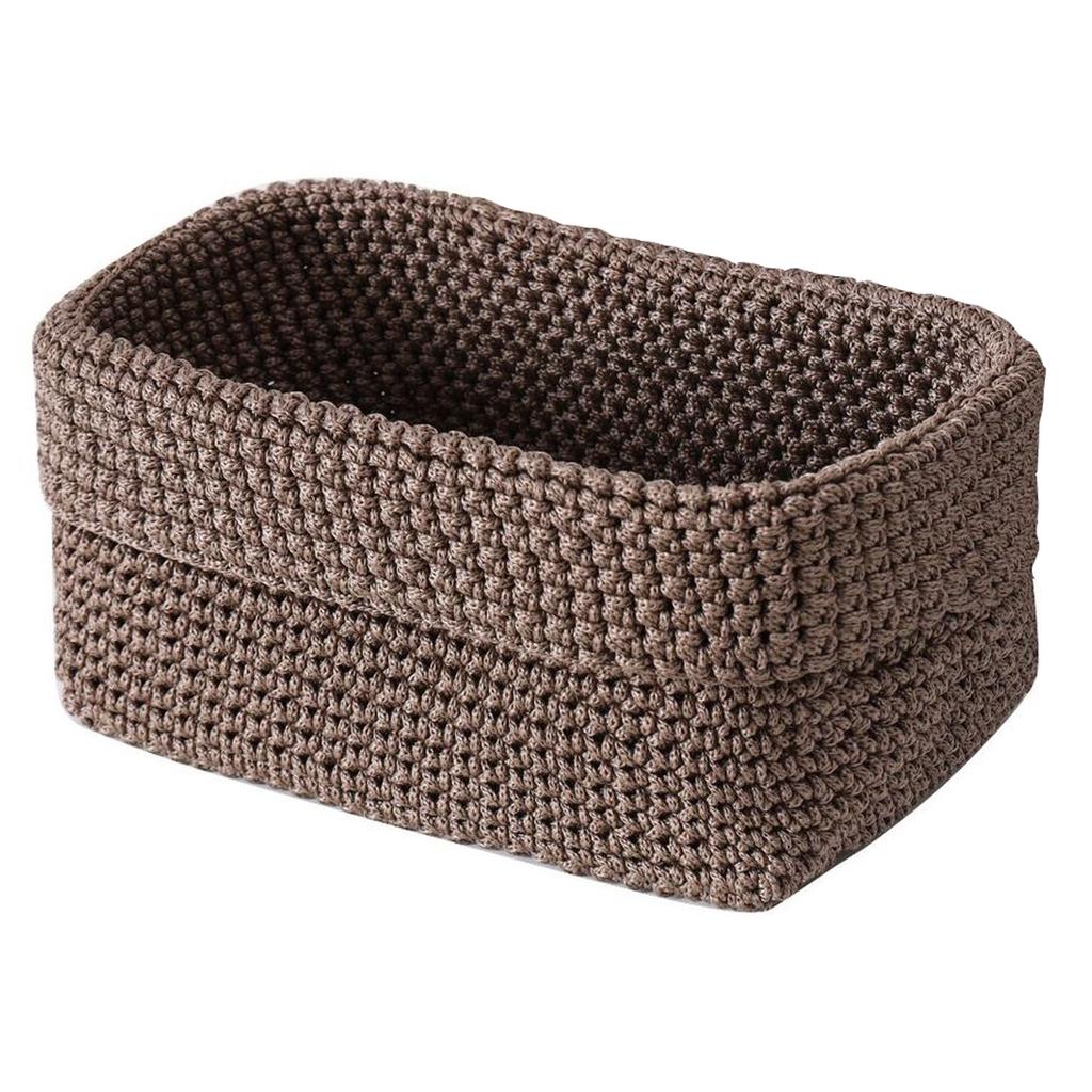 Woven Storage Basket Decorative Organizer Bins Box for Towel Book Cloth Shoes Snack Diaper Towel Gift Baskets Empty