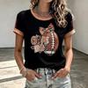 Women's Football Fan Shirt for Day Support and Team