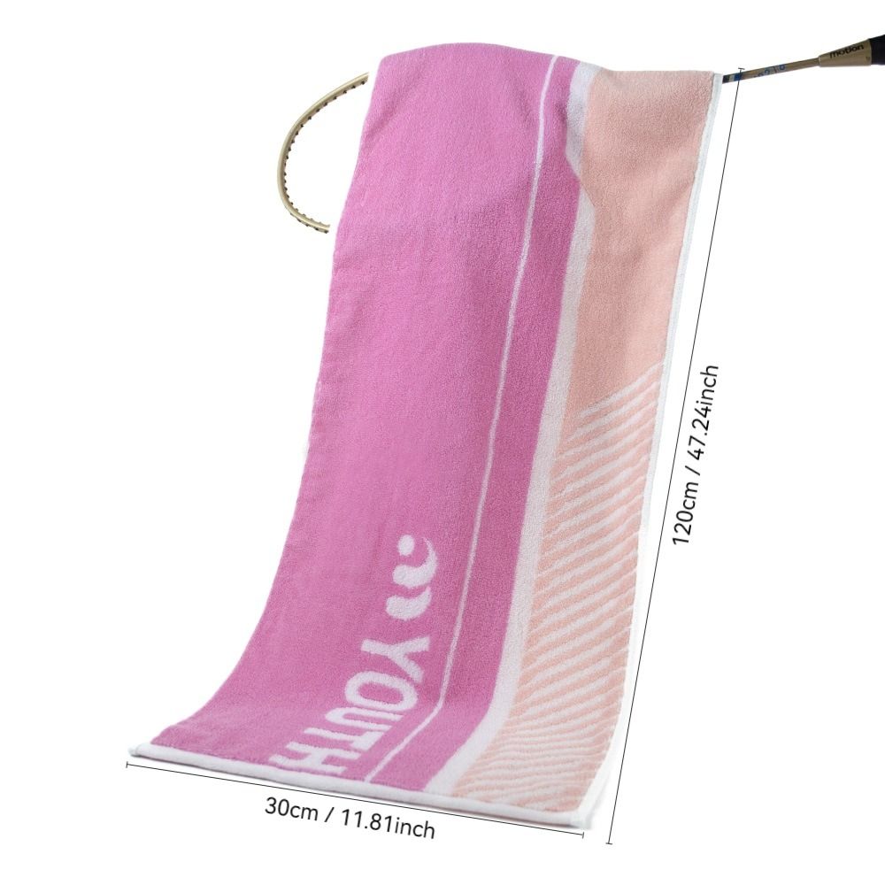 Cotton Sweat Towel 30*120cm Sports Accessories Soft Workout Towel for Sports, Yoga, Gym