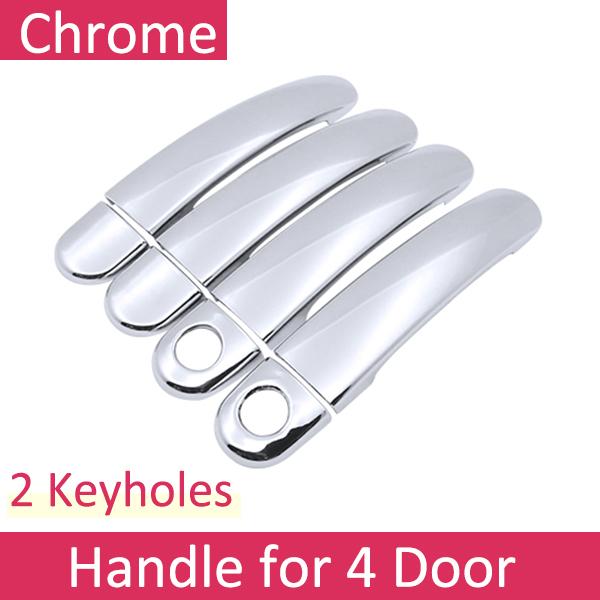 For Volkswagen VW Jetta A4 Bora MK4 1998~2005 Chrome Door Handle Cover Trim Catch Car Cap Accessories 1999 2000 2001 2002 2003