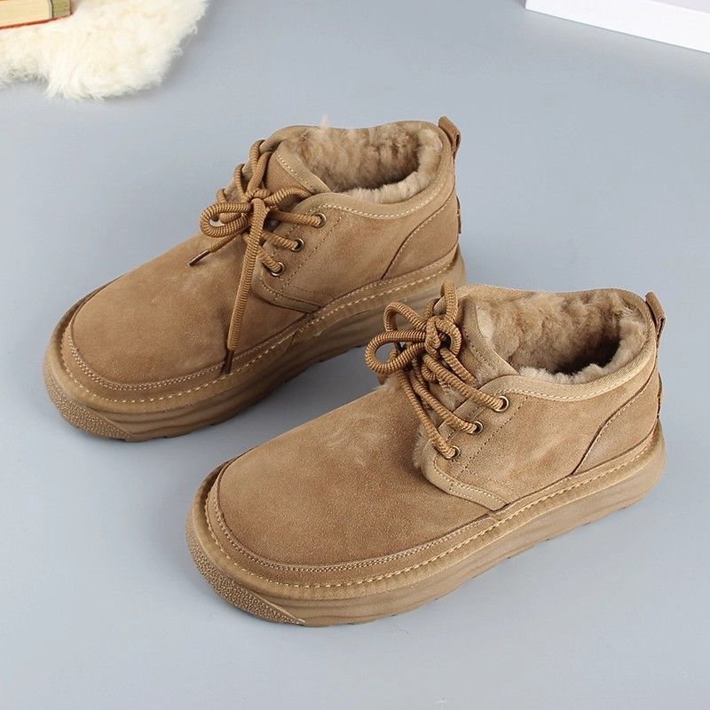 Women's Large Size Soft Elastic Winter Warm Cold Padded Snow Boots Non-slip Wear Outdoor Leisure Sports Cotton Boots