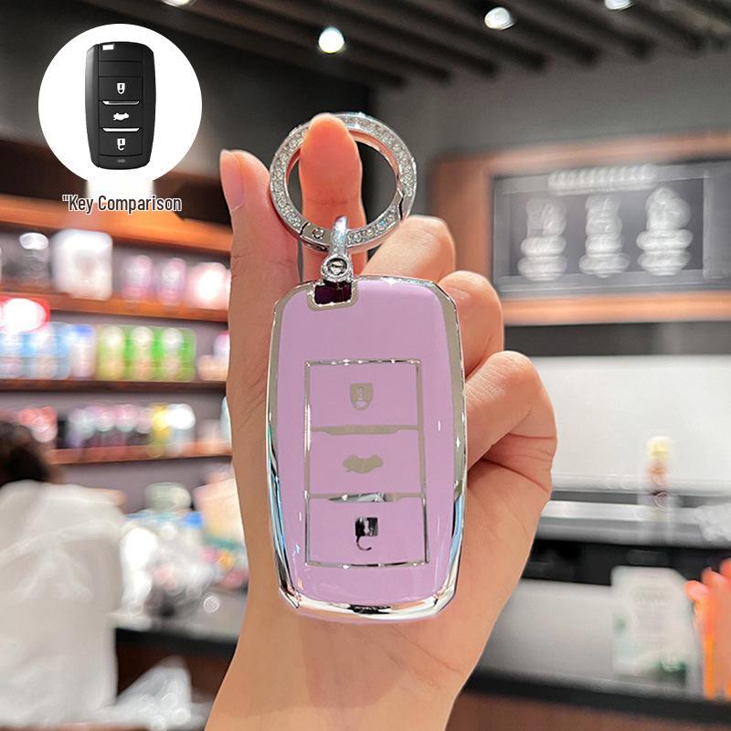 Changan Car Key Case: Compatible with Nuo, Mi Yu, Lumin, Benben, Eado, CS55, Yi Dong DT - 35 Shell Bag for Women.