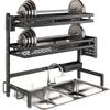 Kitchen Sink Countertop Drain Storage Rack