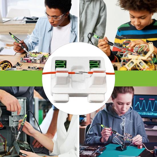 Electric Soldering Welding Fixture Cable Soldering Wire Retaining Clamp Holder Welding