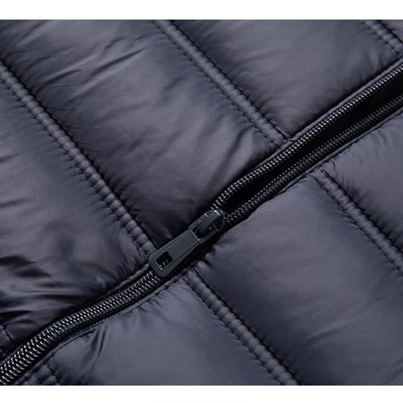 Pierre Cardin Men's Stand-Up Collar Padded Jacket