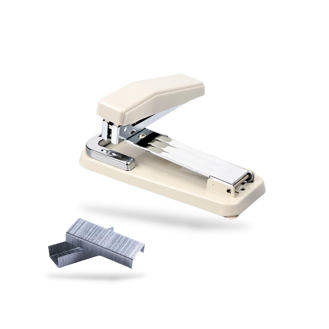 

REJIPRO b Rotating Bookbinding Stapler, Saddle Stitching, JIS No. 3 Needles, Medium Size, Office Use, 1000 Needles, Gray