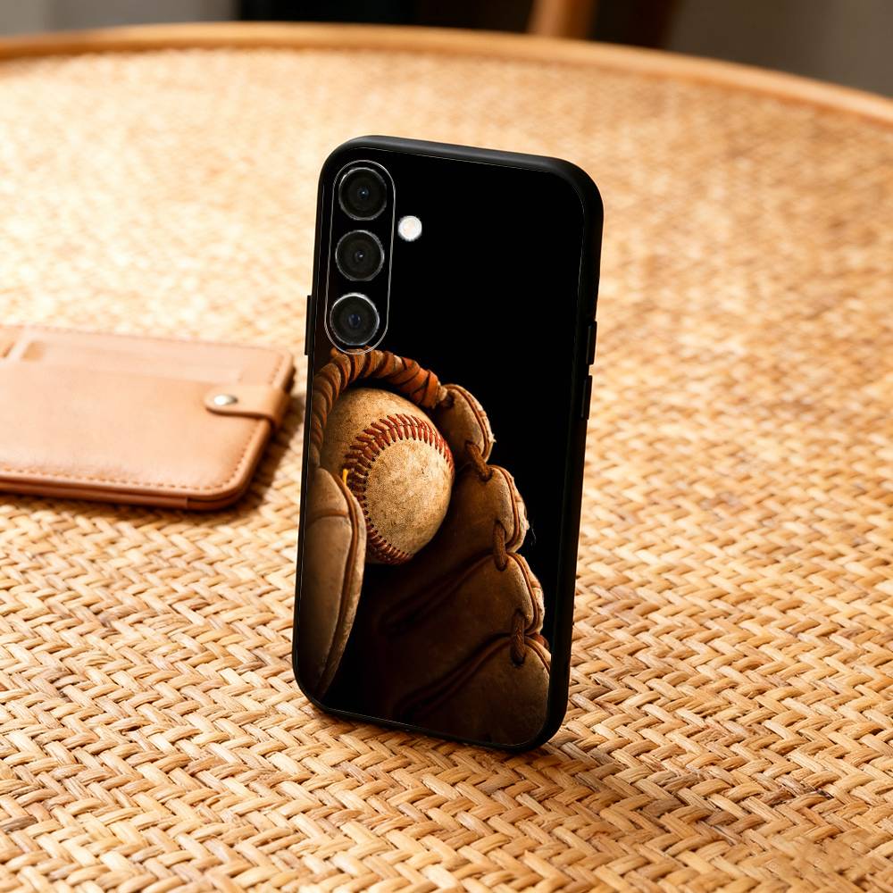 COOL B-Baseball Phone Case For Samsung A73,A21s,A22,A31,A32,A52,A53,A71,A80,Soft Black Shell Samsung a13 5g