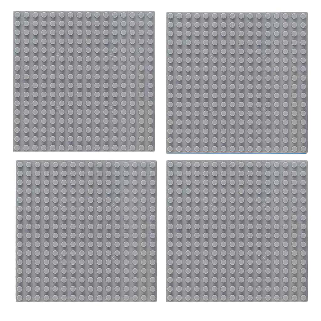 16x16 Block Base Plate 4pcs Compatible with Mainstream Brands Play CHILDREN'S Creativity Toy Base Accessories